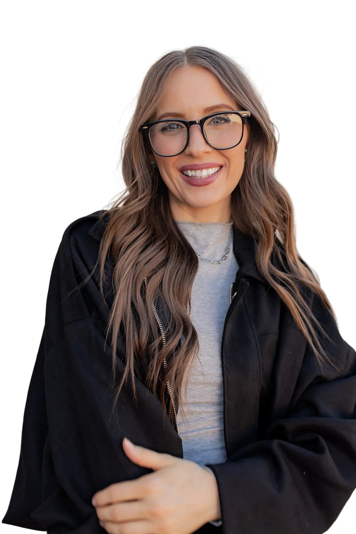 Emily & Isabella Brooks | Luxe Suede Jacket
