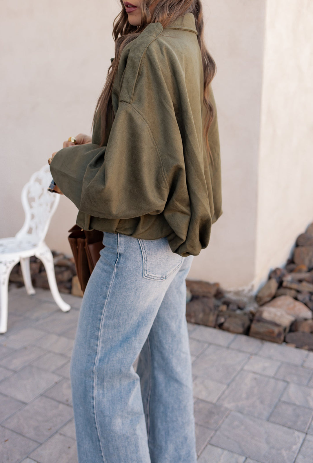 Emily & Isabella Brooks | Luxe Suede Jacket