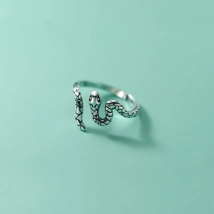Emily & Isabella Brooks | Sterling Silver Snake Ring