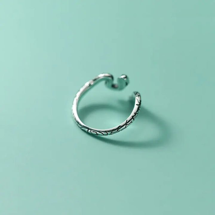 Emily & Isabella Brooks | Sterling Silver Snake Ring