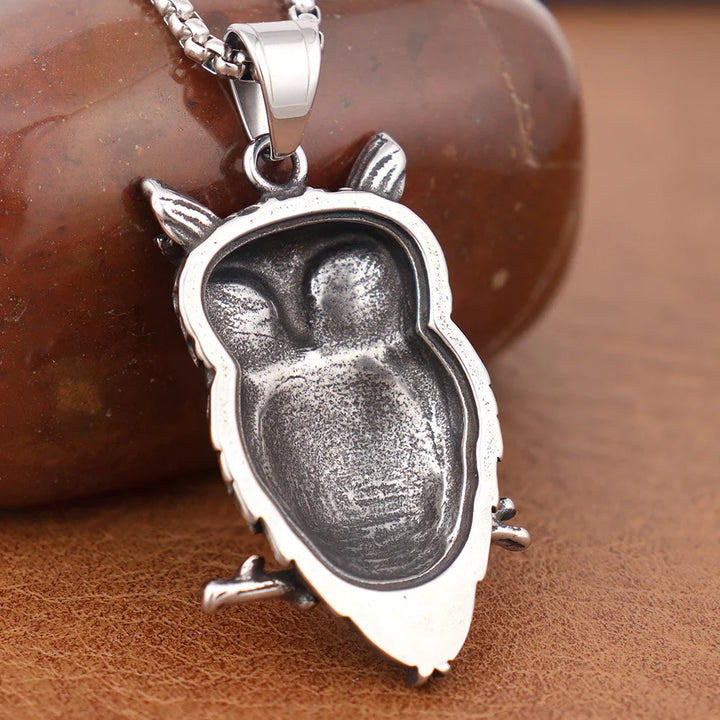 Emily & Isabella Brooks | Pendant Necklace in Vintage Owl Design