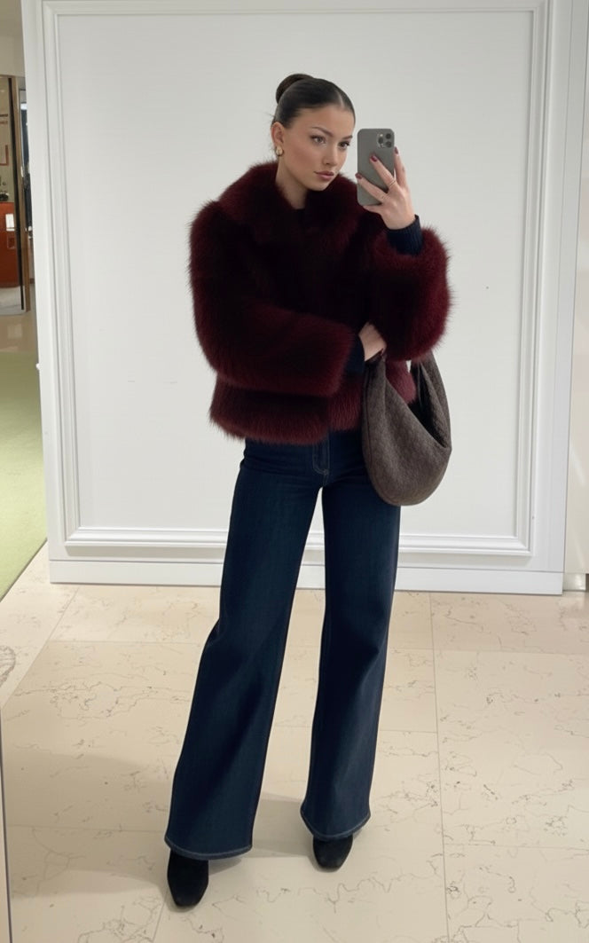 Emily & Isabella Brooks | Fur Jacket