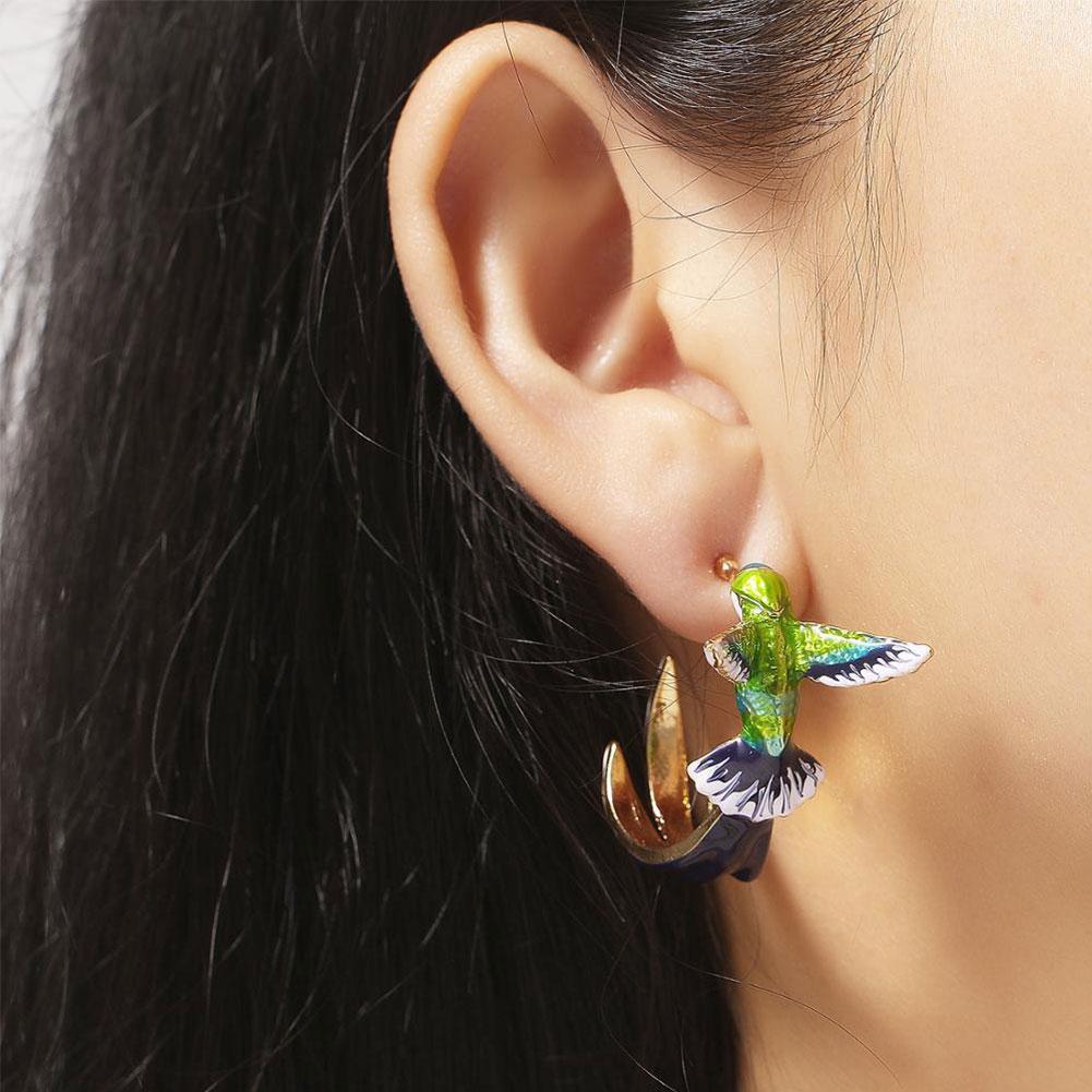 Emily & Isabella Brooks | Hummingbird Earrings