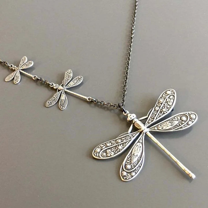 Emily & Isabella Brooks | Vintage Dragonfly Necklace