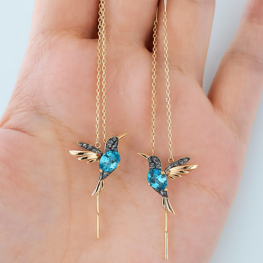 Emily & Isabella Brooks | Enamel and Zirconia Earrings