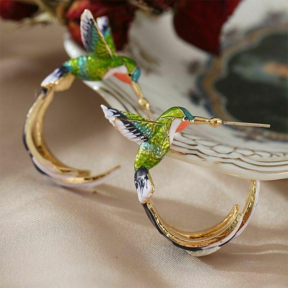 Emily & Isabella Brooks | Hummingbird Earrings