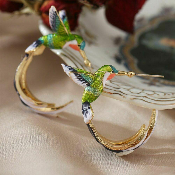Emily & Isabella Brooks | Hummingbird Earrings