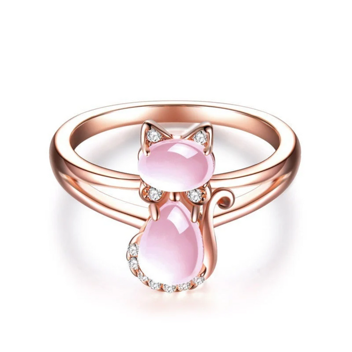 Emily & Isabella Brooks | Cat Ring in Rose Gold