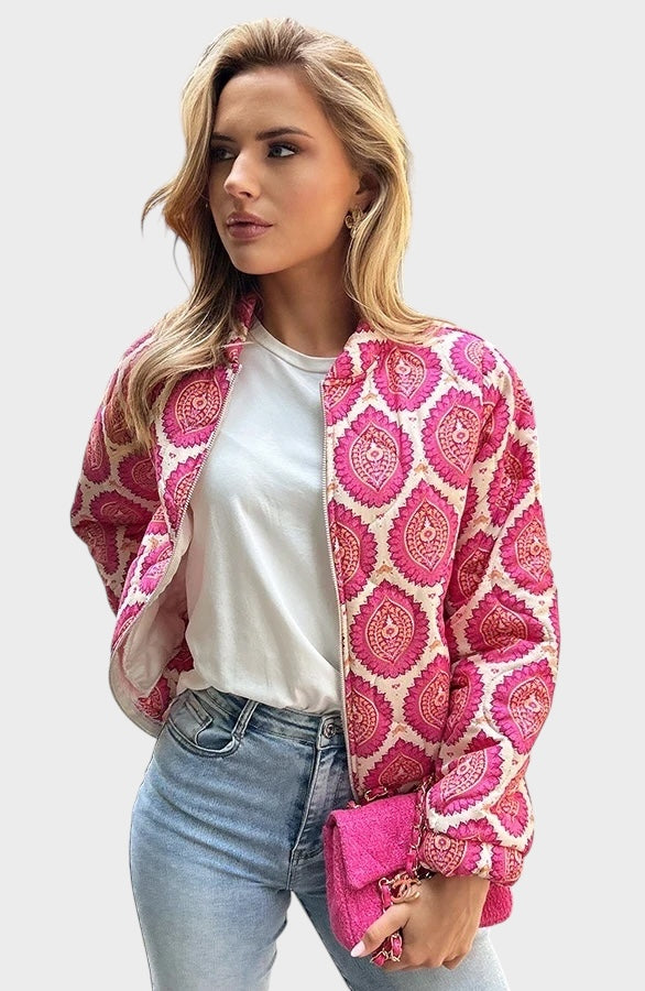 Emily & Isabella Brooks | Boho Bomber Jacket