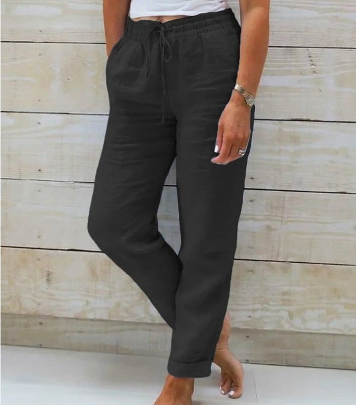 Emily & Isabella Brooks | Sleek Comfort Trousers
