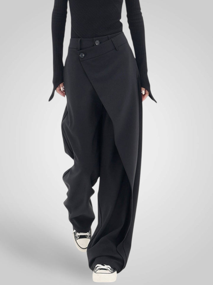 Emily & Isabella Brooks | Asymmetrical Layered Pants
