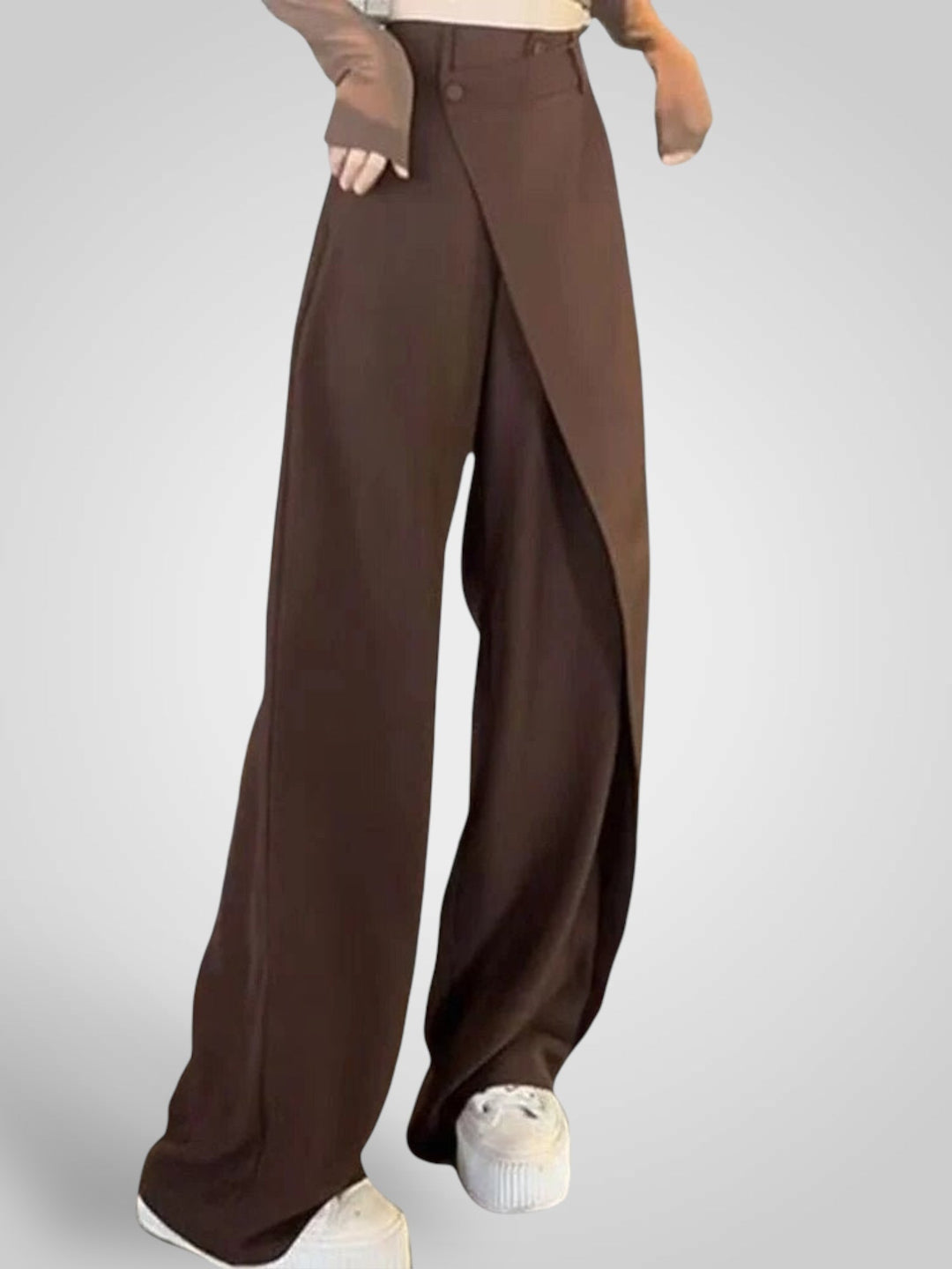 Emily & Isabella Brooks | Asymmetrical Layered Pants