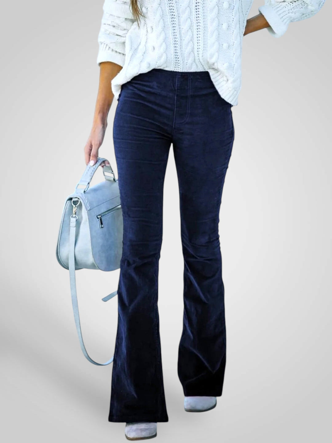 Emily & Isabella Brooks | High Waist Flare Pants - Stretch Fit