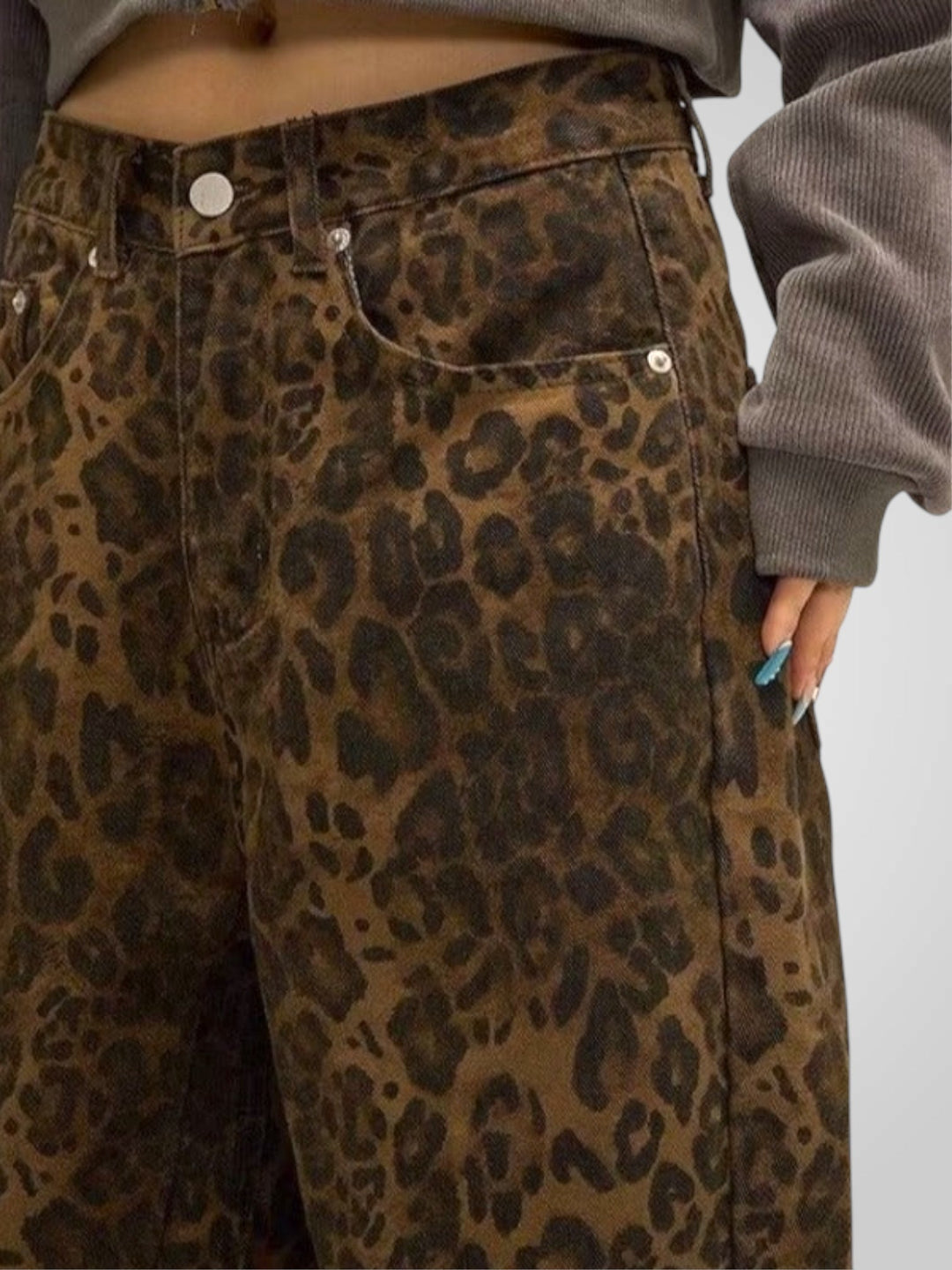 Emily & Isabella Brooks | Women's Leopard Print Pants