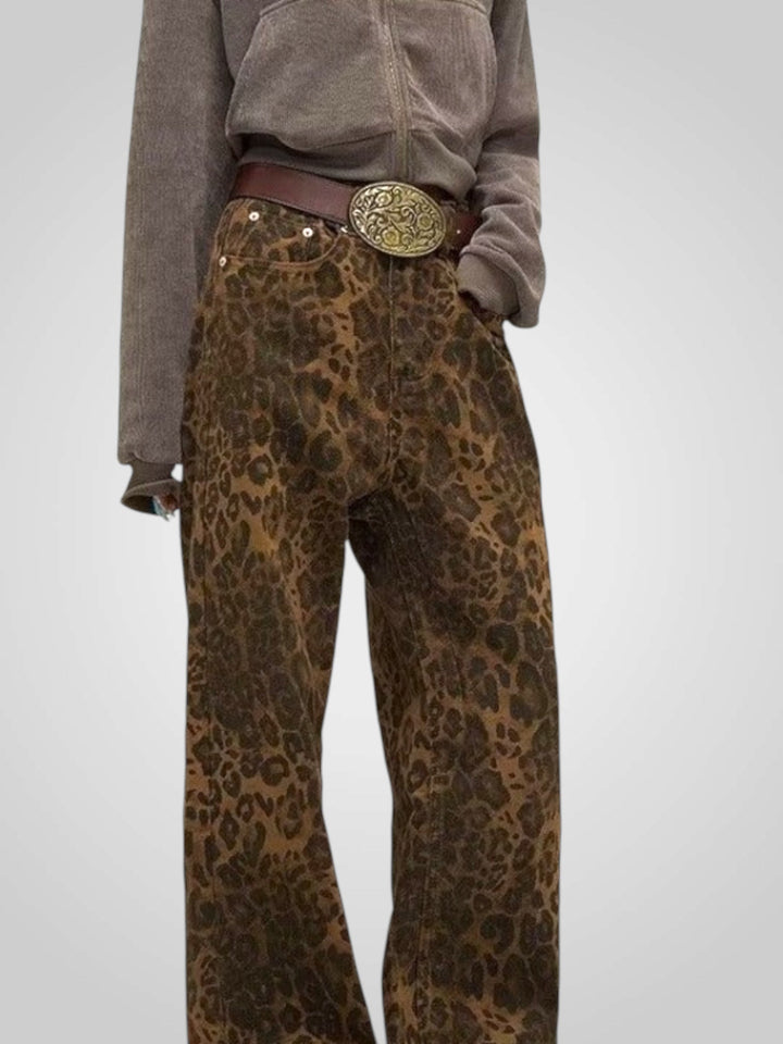 Emily & Isabella Brooks | Women's Leopard Print Pants