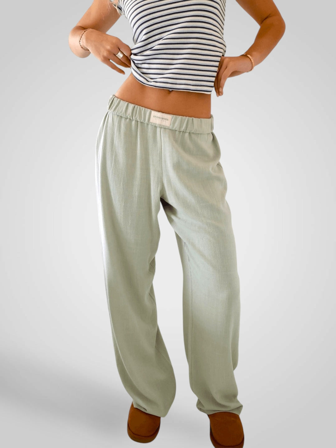Emily & Isabella Brooks | Women's Lounge Pants - Elastic Waistband