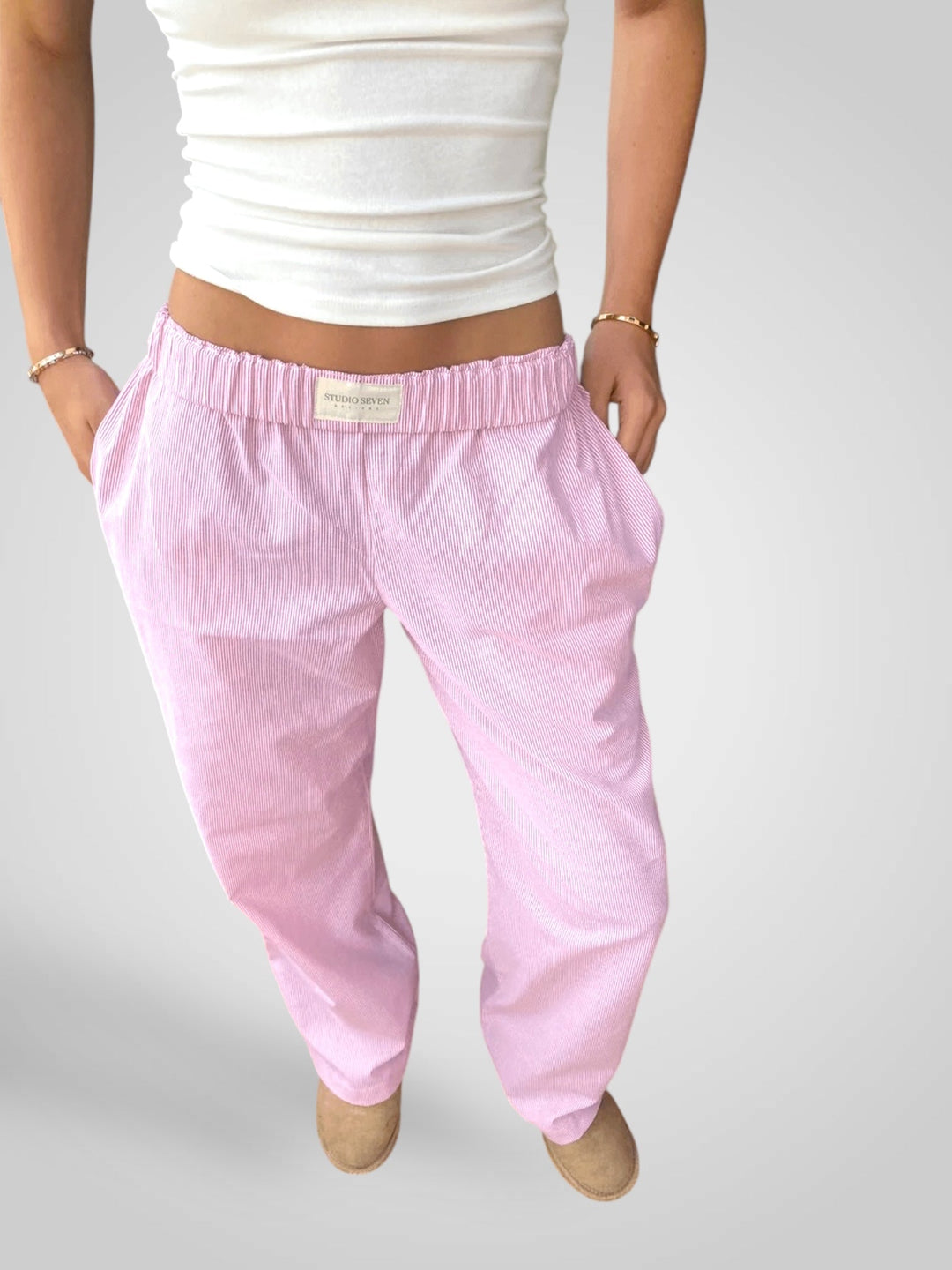 Emily & Isabella Brooks | Women's Lounge Pants - Elastic Waistband