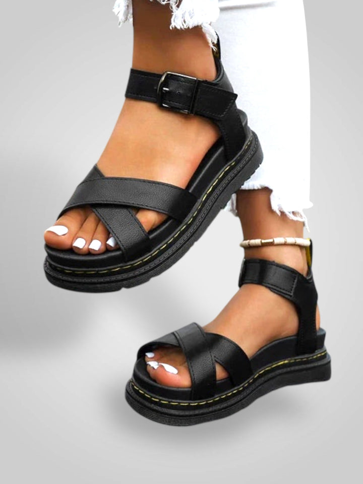 Emily & Isabella Brooks | Comfortable Wide Sandals