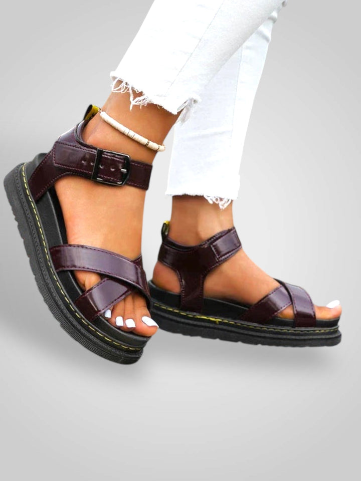 Emily & Isabella Brooks | Comfortable Wide Sandals