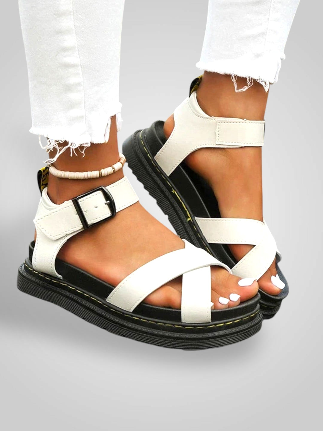 Emily & Isabella Brooks | Comfortable Wide Sandals