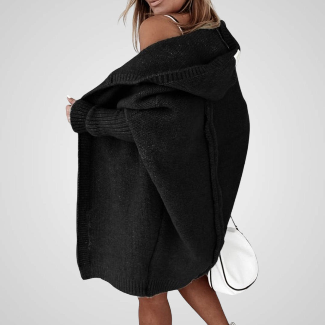 Emily & Isabella Brooks | Women's Knitted Hooded Coat