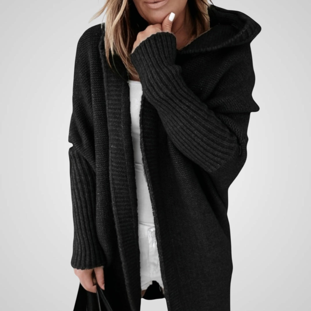 Emily & Isabella Brooks | Women's Knitted Hooded Coat