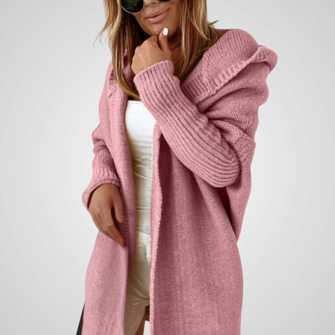 Emily & Isabella Brooks | Women's Knitted Hooded Coat