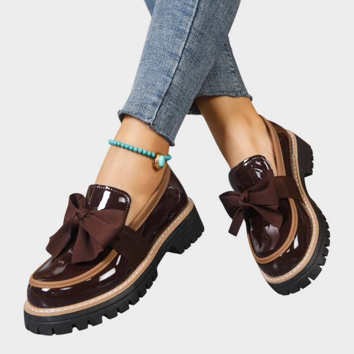 Emily & Isabella Brooks | Comfortable Women's Non-Slip Thick-Soled Slip-On Loafers