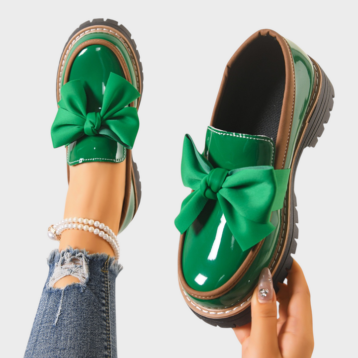 Emily & Isabella Brooks | Comfortable Women's Non-Slip Thick-Soled Slip-On Loafers