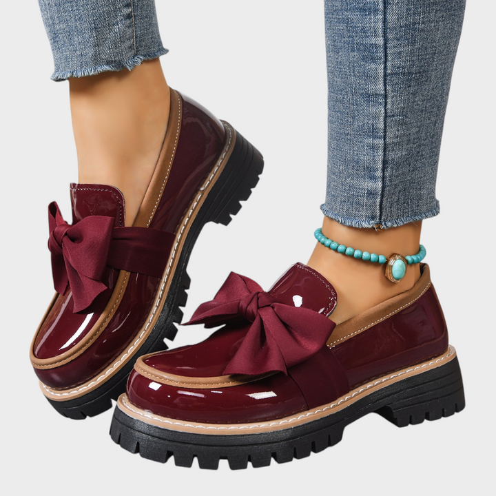 Emily & Isabella Brooks | Comfortable Women's Non-Slip Thick-Soled Slip-On Loafers