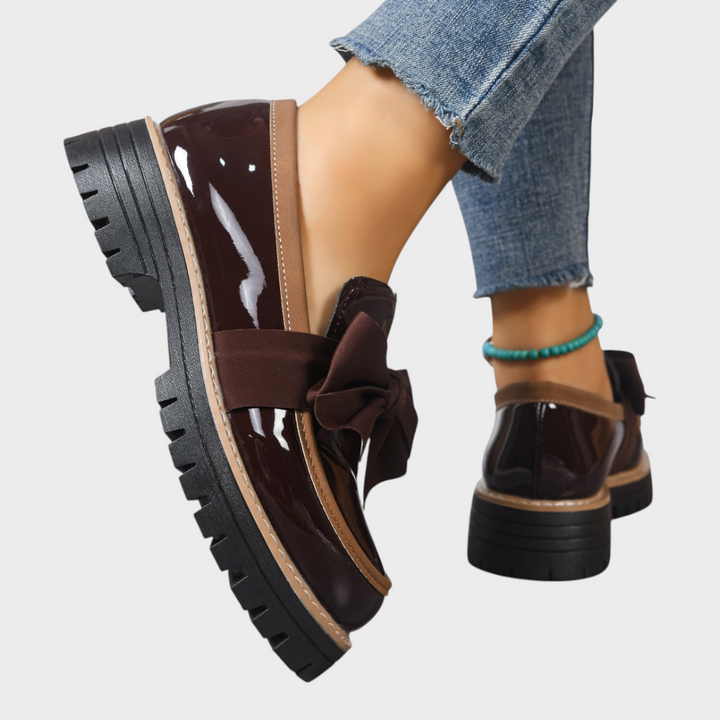 Emily & Isabella Brooks | Comfortable Women's Non-Slip Thick-Soled Slip-On Loafers