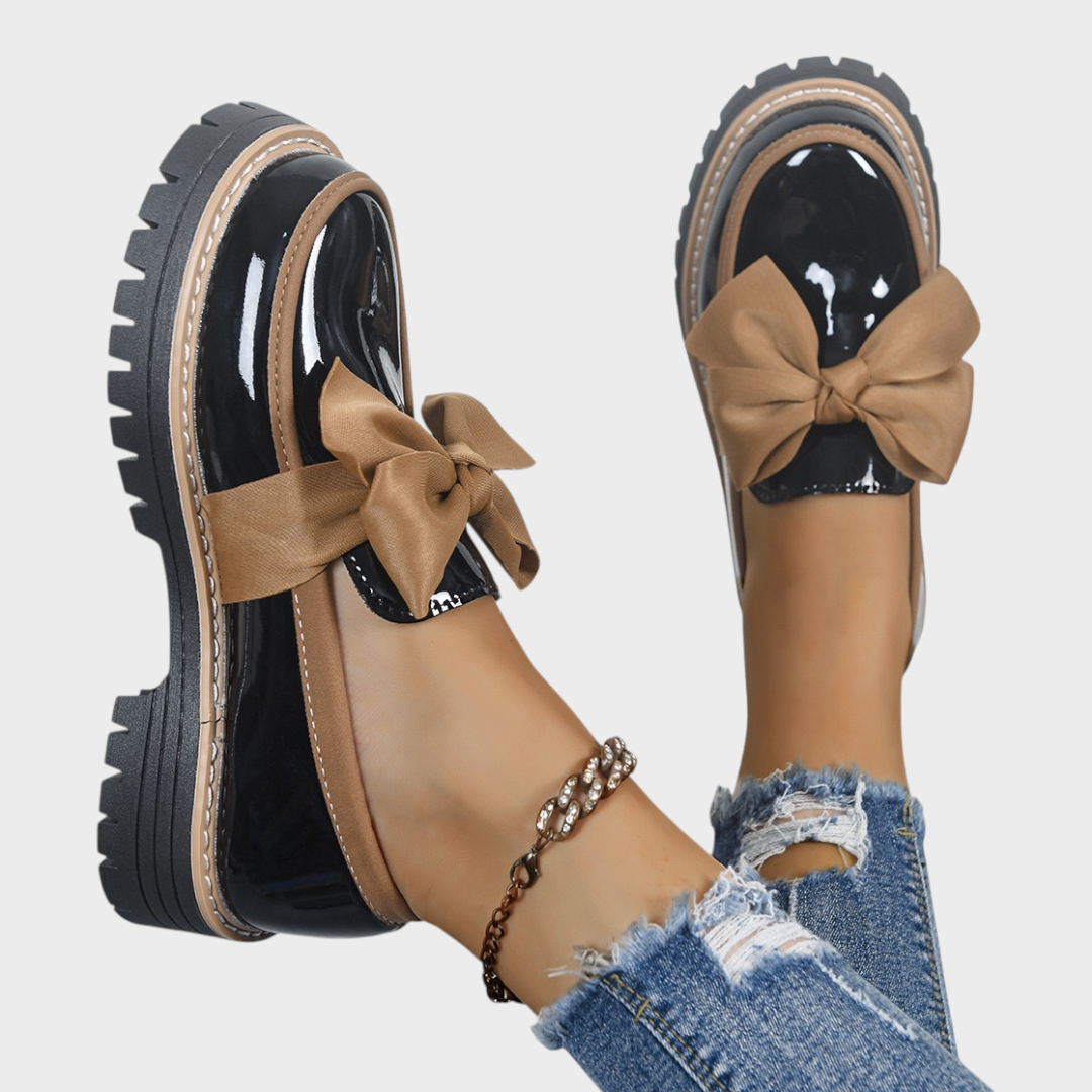 Emily & Isabella Brooks | Comfortable Women's Non-Slip Thick-Soled Slip-On Loafers