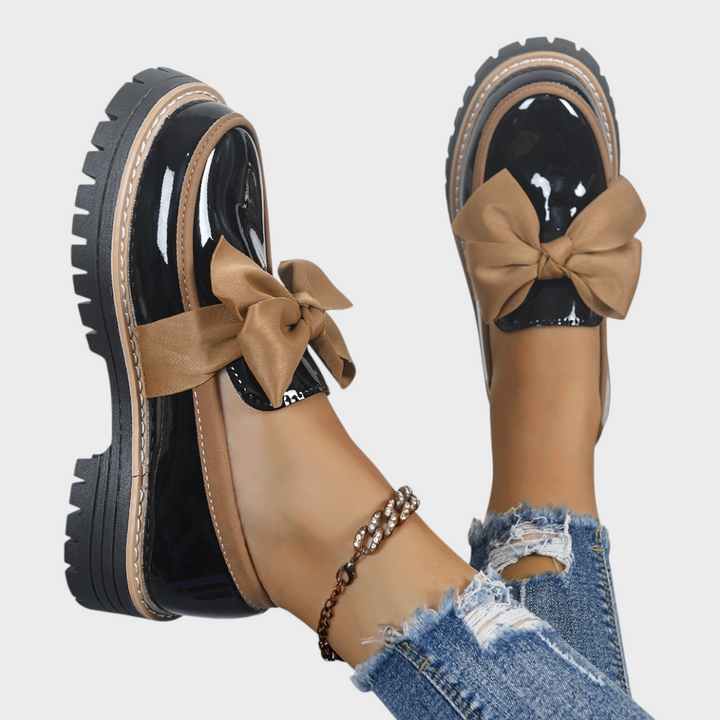 Emily & Isabella Brooks | Comfortable Women's Non-Slip Thick-Soled Slip-On Loafers