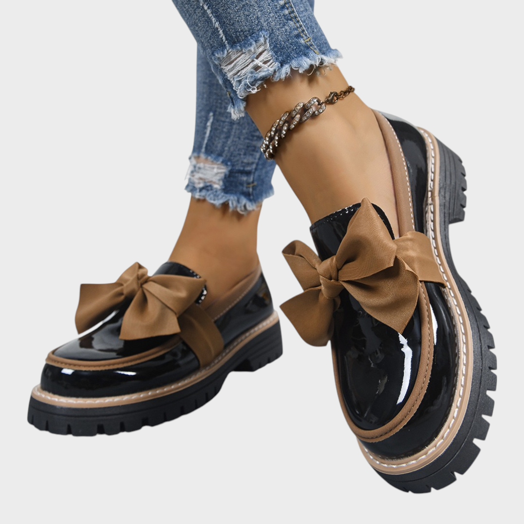 Emily & Isabella Brooks | Comfortable Women's Non-Slip Thick-Soled Slip-On Loafers