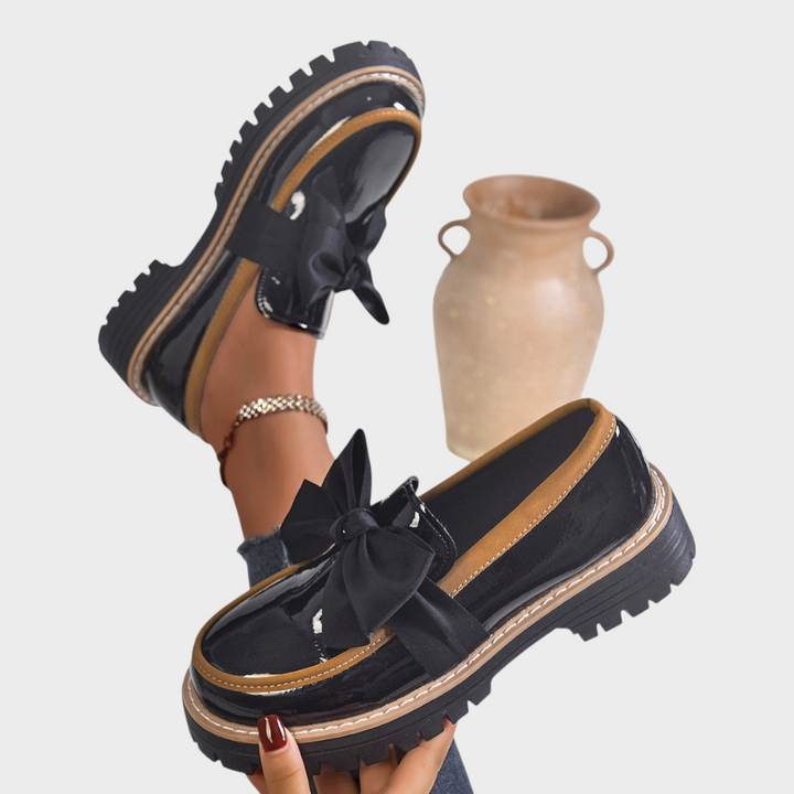Emily & Isabella Brooks | Comfortable Women's Non-Slip Thick-Soled Slip-On Loafers