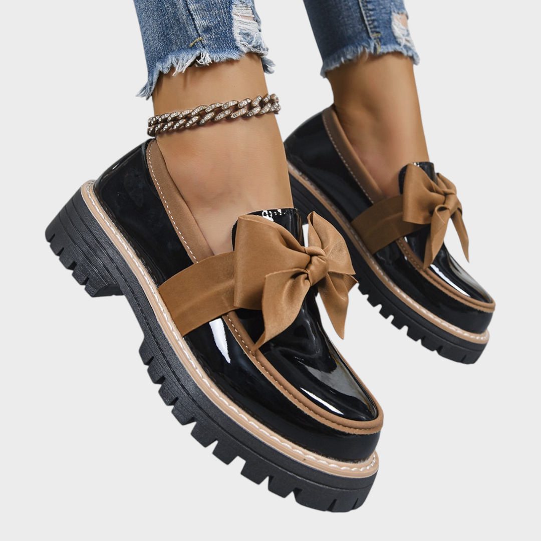 Emily & Isabella Brooks | Comfortable Women's Non-Slip Thick-Soled Slip-On Loafers