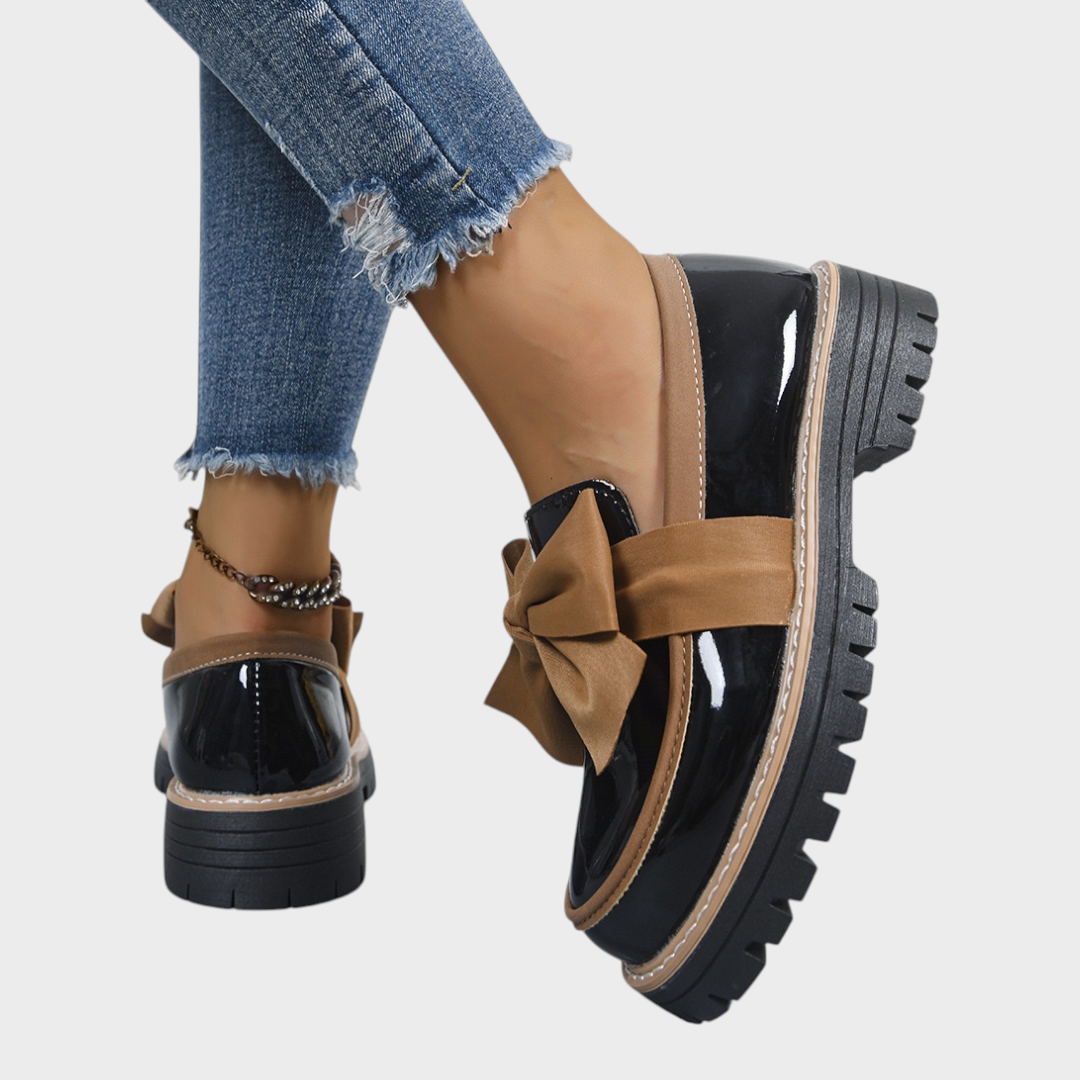 Emily & Isabella Brooks | Comfortable Women's Non-Slip Thick-Soled Slip-On Loafers