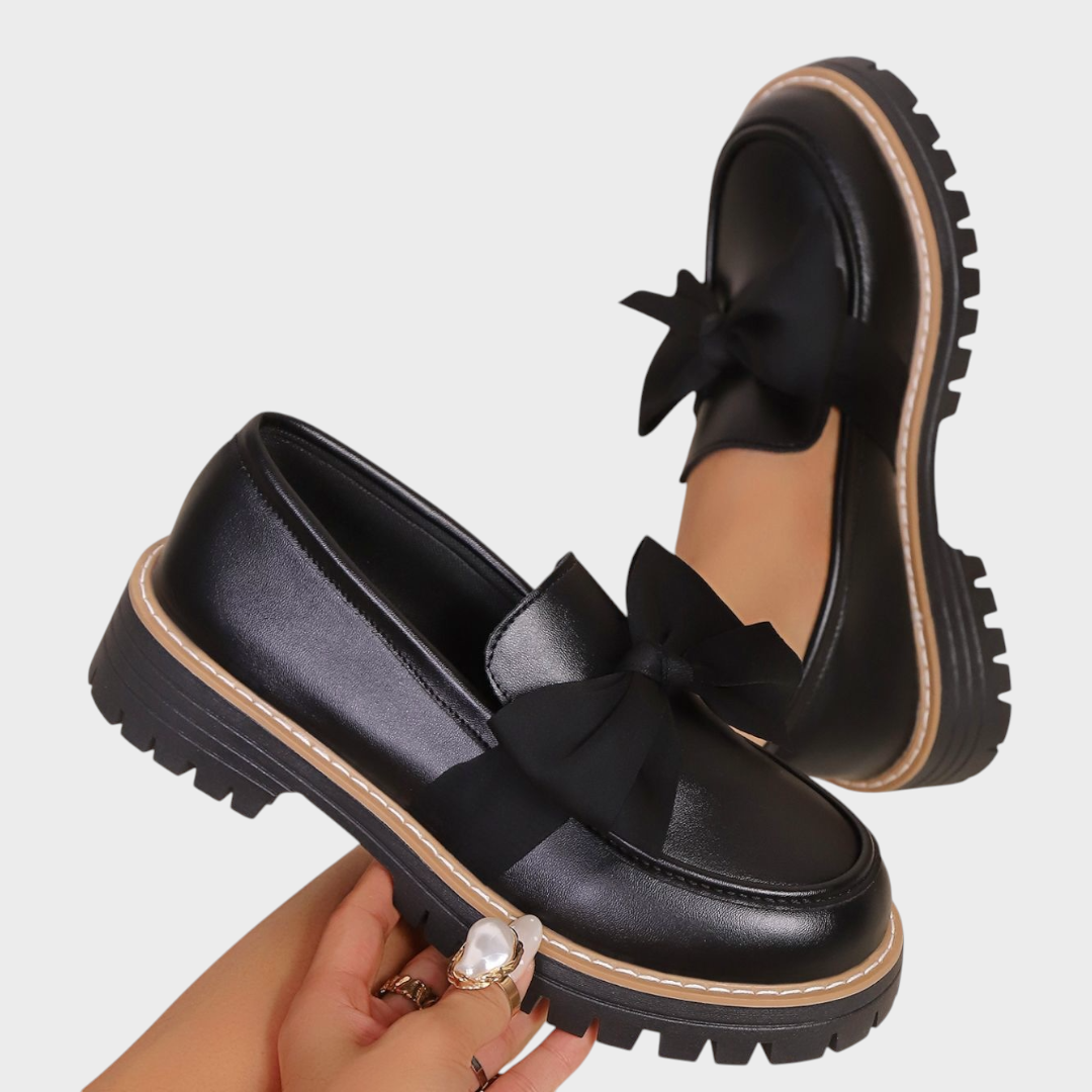 Emily & Isabella Brooks | Comfortable Women's Non-Slip Thick-Soled Slip-On Loafers
