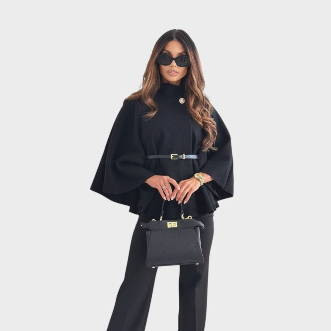 Emily & Isabella Brooks | Elegant jacket with butterfly detail and belt