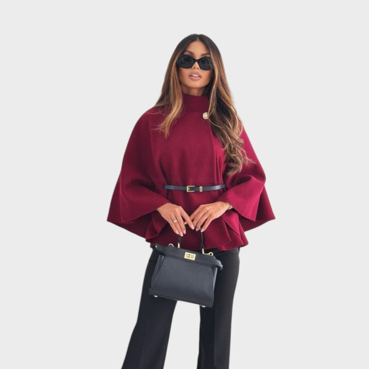 Emily & Isabella Brooks | Elegant jacket with butterfly detail and belt