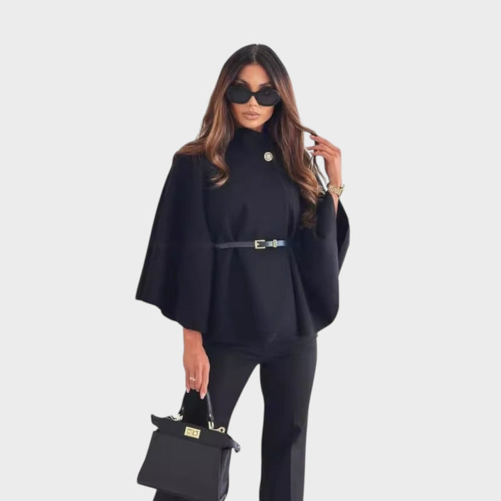 Emily & Isabella Brooks | Elegant jacket with butterfly detail and belt