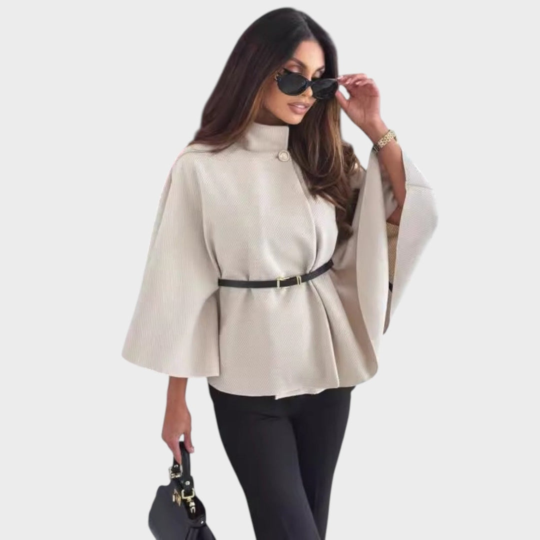 Emily & Isabella Brooks | Elegant jacket with butterfly detail and belt