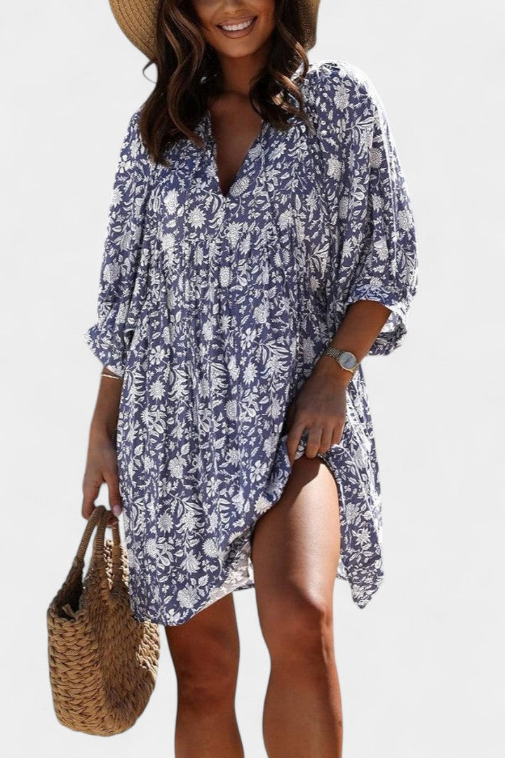 Emily & Isabella Brooks | Floral Mini Dress