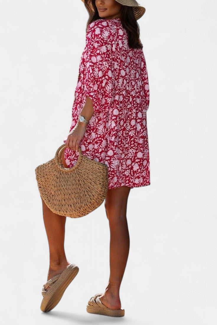 Emily & Isabella Brooks | Floral Mini Dress