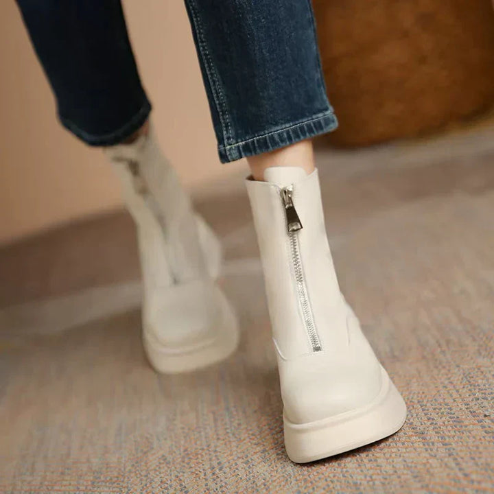 Emily & Isabella Brooks | Modern Minimalist Mid-Calf Boots