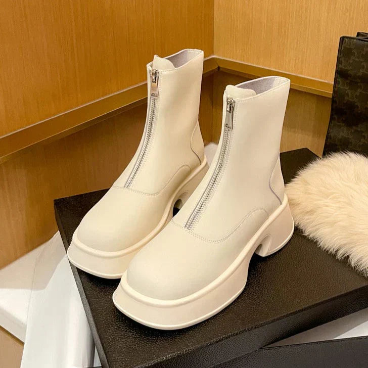 Emily & Isabella Brooks | Modern Minimalist Mid-Calf Boots