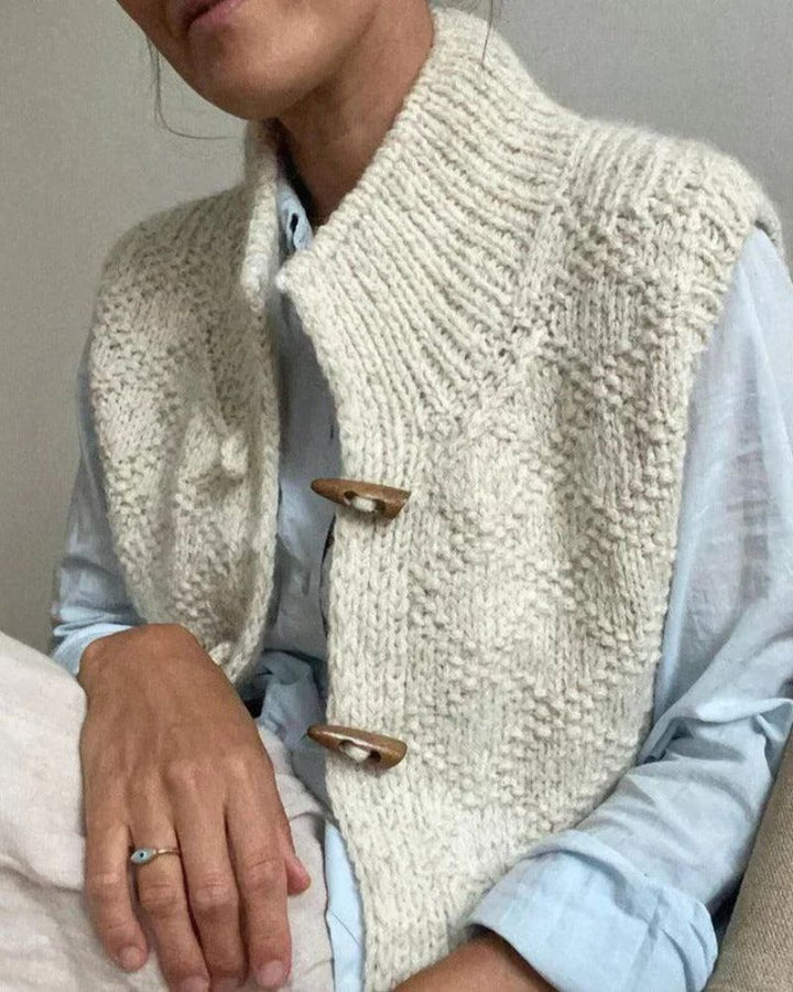 Emily & Isabella Brooks | Sophisticated Sleeveless Knit Vest