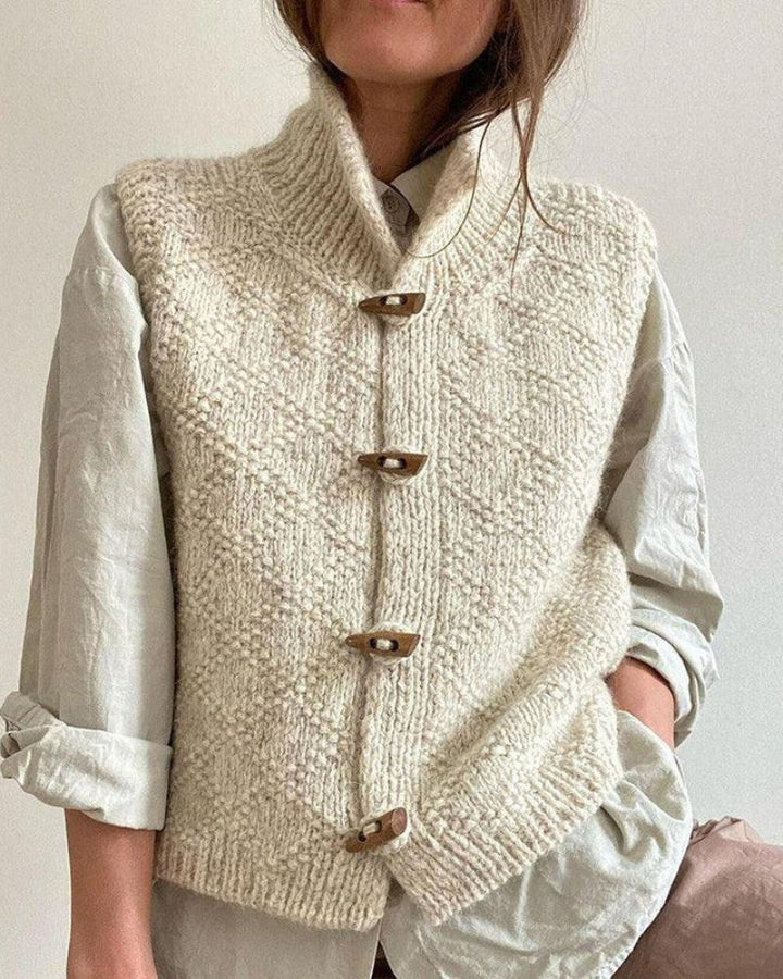 Emily & Isabella Brooks | Sophisticated Sleeveless Knit Vest