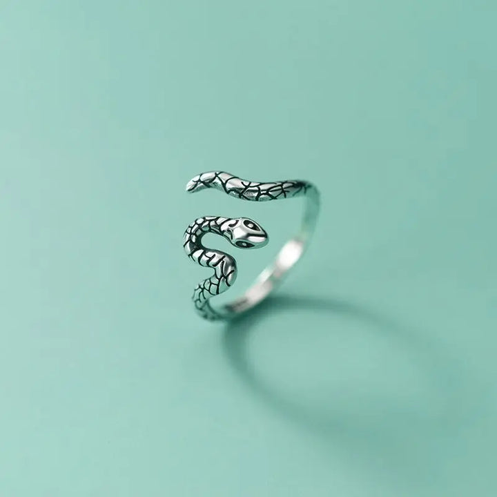 Emily & Isabella Brooks | Sterling Silver Snake Ring