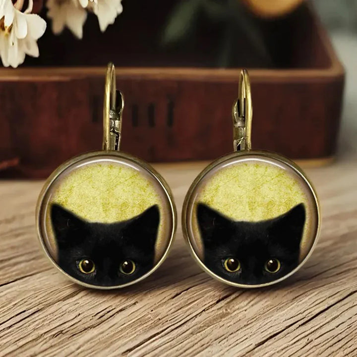Emily & Isabella Brooks | Glass Dome Earrings